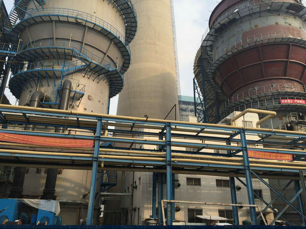 菏澤電廠脫硫吸收塔